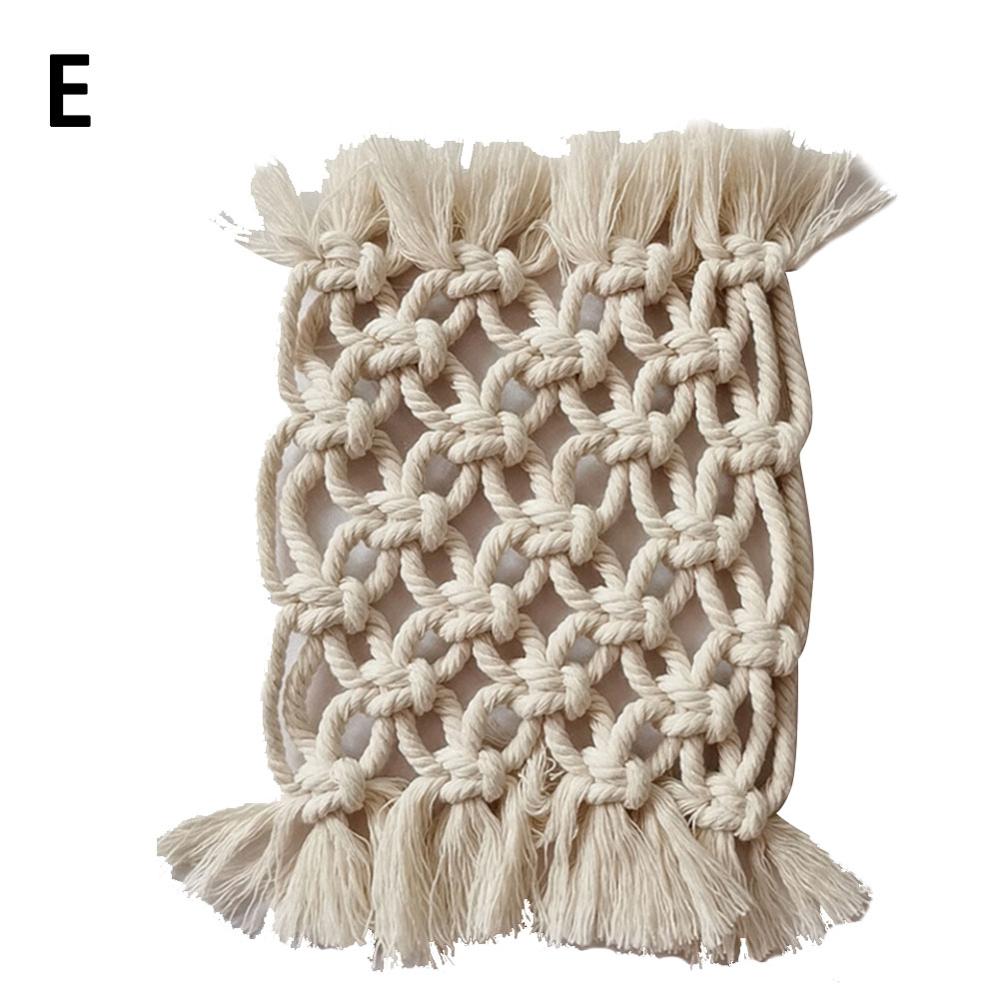 Drinking Glass Tea Cups Double Wall Layer Tea Cup Heat-resisting Round Double Glass Juice Mug Milk Coffee Cup Drinkware: Coaster E