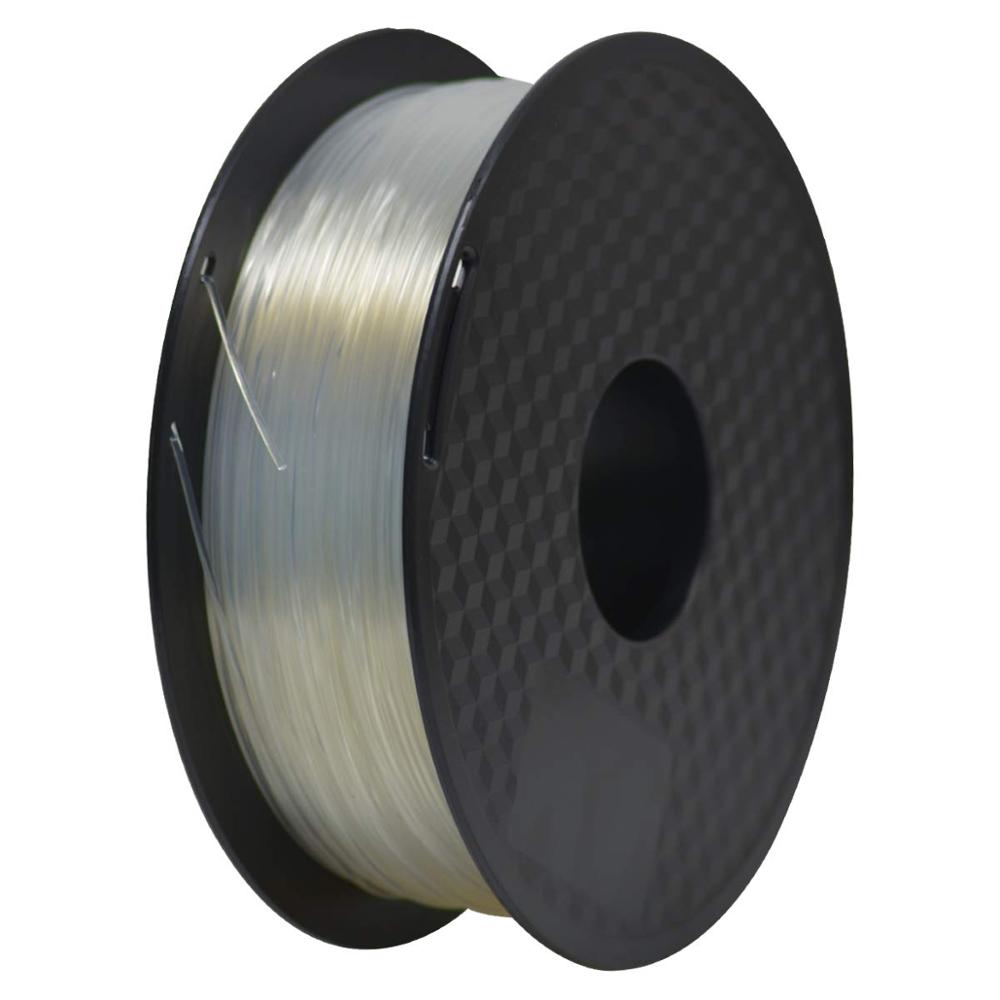 1KG PLA Filament For 3D Printer 1.75mm Filament Silk Filament Muticolor 3d Printer Filament PLA Green Wood Color: Transparent