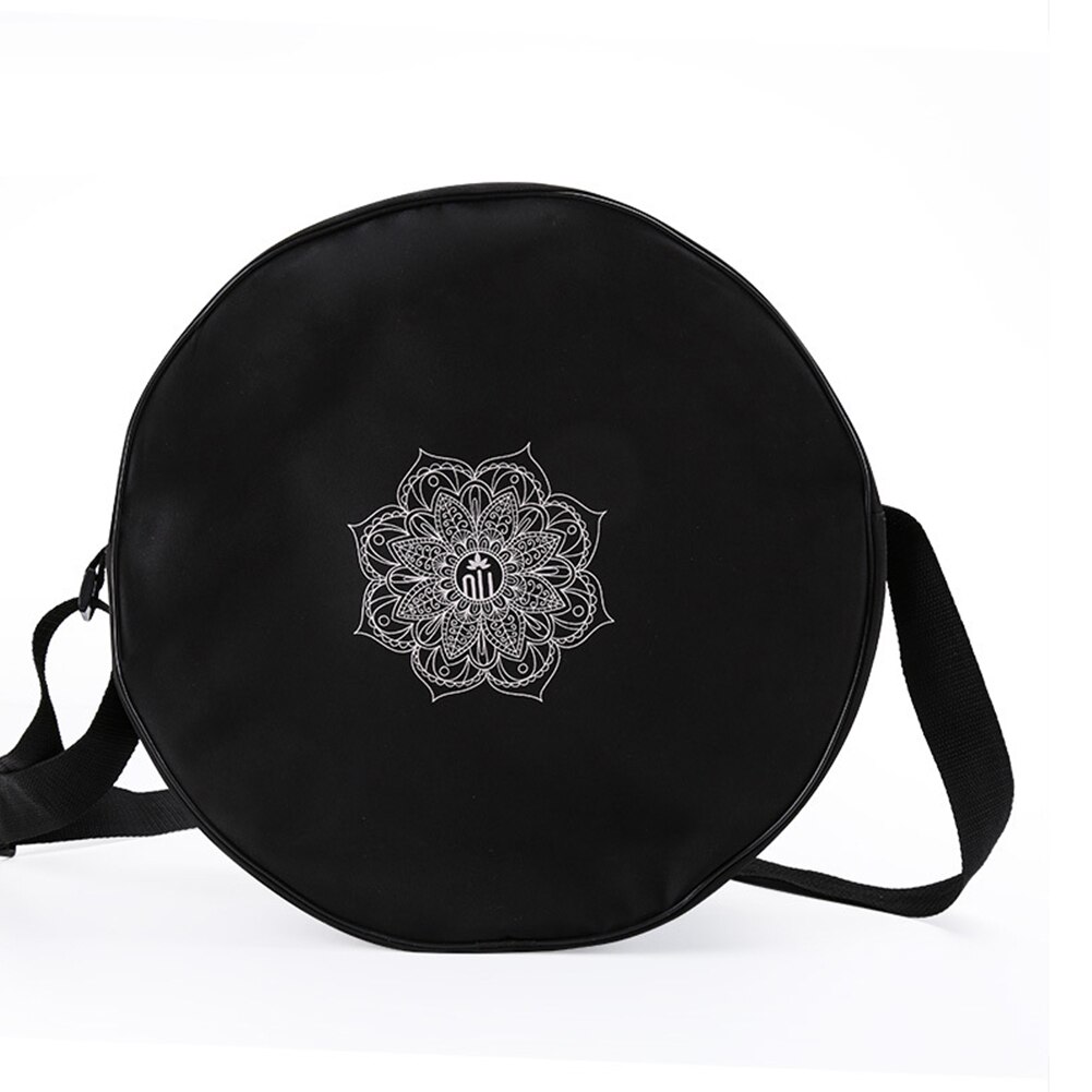 Multifunktionale umhängetasche mit zwei reißverschlüssen, bedrucktem nylon-twill, ideal für fitnessstudio, crossbody, werkzeugaufbewahrung, staubdicht, für yoga und rollen, großes fassungsvermögen