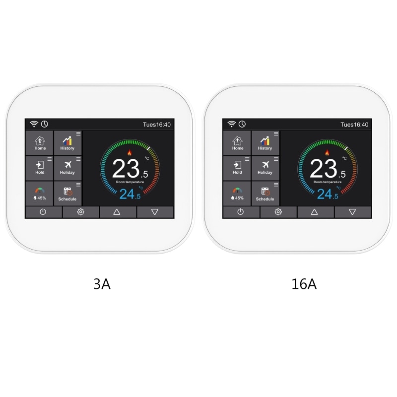 MIUCDA Intelligente thermostaat voor vloerverwarming, wifi