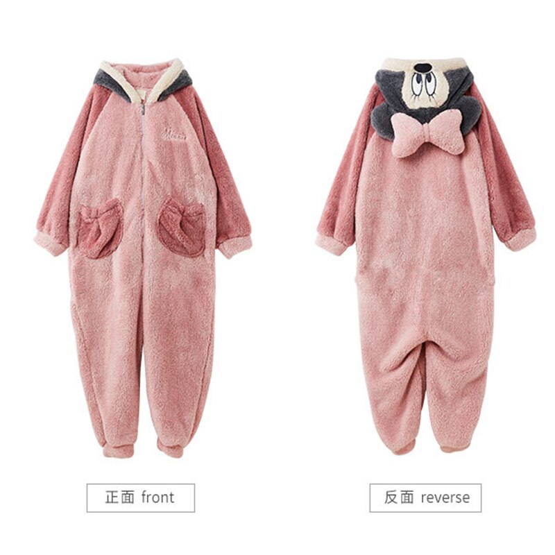 Pijamas de una pieza de terciopelo coral para otoño e invierno, ropa para parejas, ropa para casa con capucha, reserva conjunta,: Lavanda
