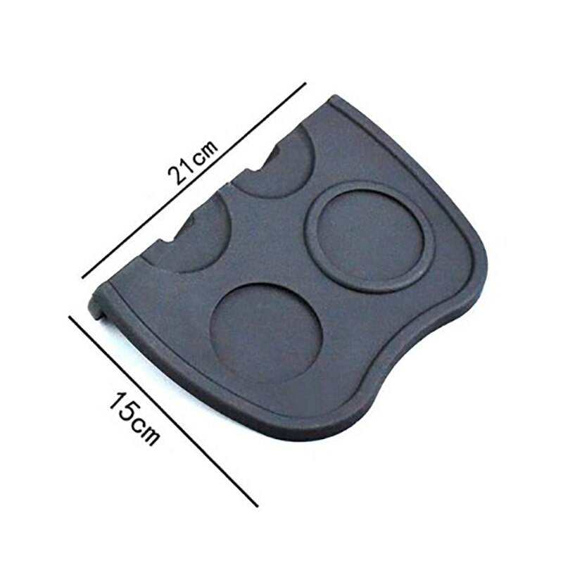Fdit Coffee Tamper Stainless Steel Press Tool 57.5mm/49mm Flat Base Espresso Beans Press Tool (2.26inch