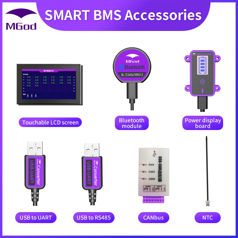 Smart BMS accessory NTC temperature probe