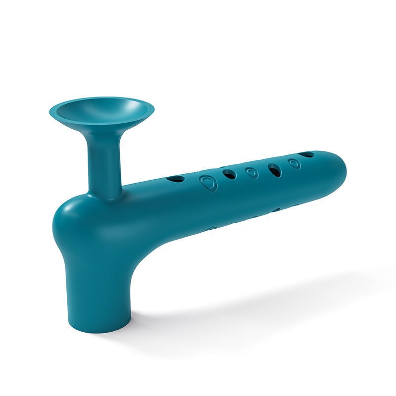 Thickened Door Handle Protector Bedroom Bump Proof Bathroom Punch-Free Silicone Collision Pad Suction Door Stopper: Style A blue / 3 pcs