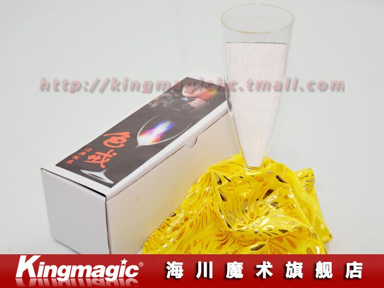 Glas kleur chameleon champagne acryl cup glas kleurverandering podium magic props magic speelgoed magic tricks