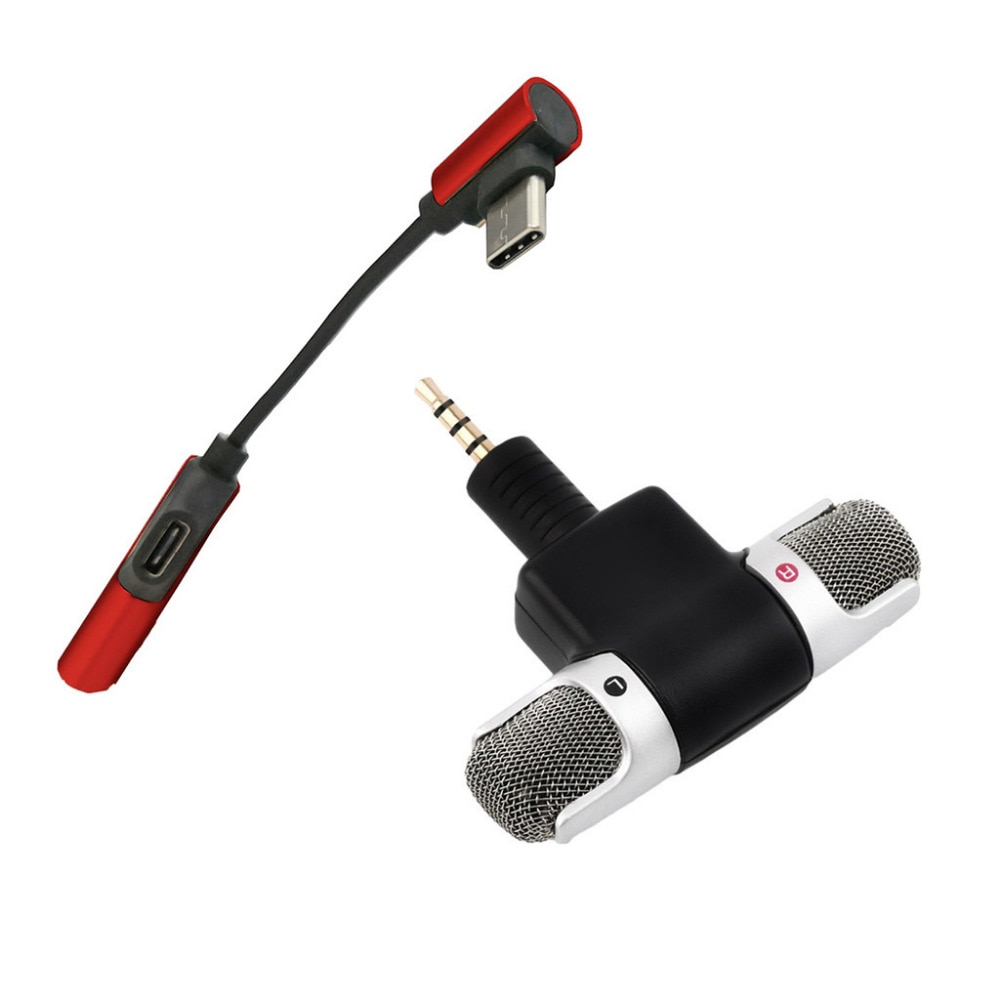 Type C naar 3.5mm Audio Adapter Externe Draadloze Microfoon Voor DJI Osmo Pocket J.30