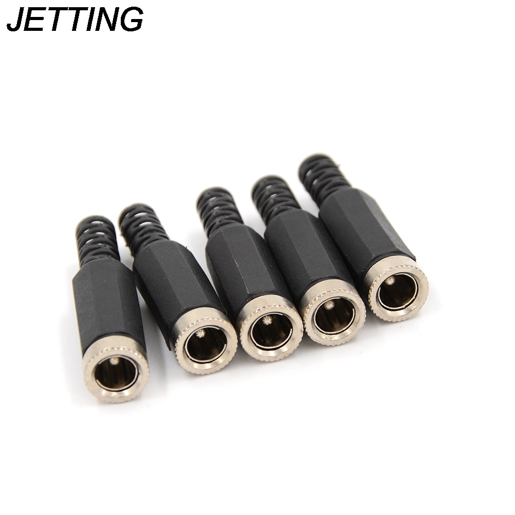5 Pieces IMC 2.1mm x 5.5mm Female DC Power Socket Jack Connector Adapter