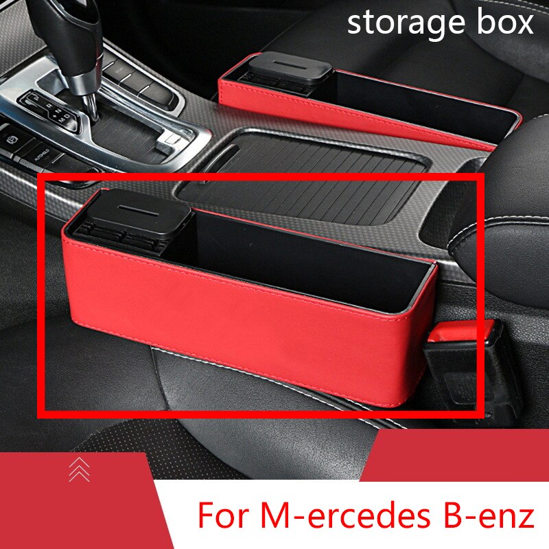 1pcs Portable Car Storage Box Trash Bin Trash Can Car For Mercedes Benz AMG W205 W204 W203 W212 W211 W213 W210 W124 A C E B