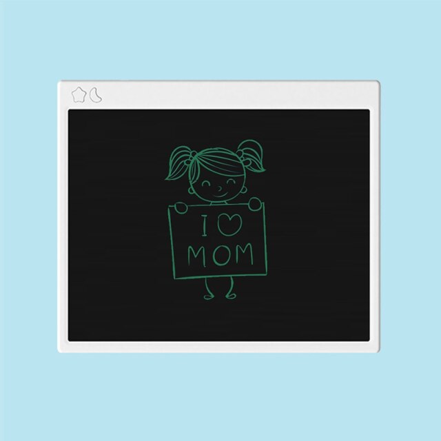 16 Inch LCD Writing Tablet Graphic Drawing Tablet Electronic Digital Message Drawing Board Writing Drawing Handwriting Pad Board: White