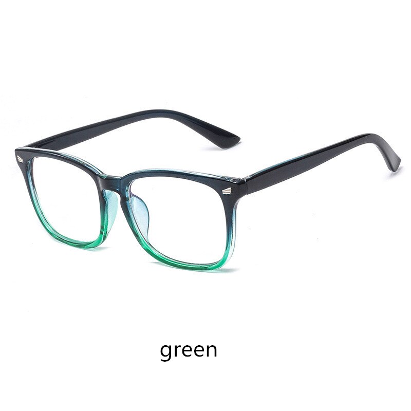 Roupai anti blåt lys briller computer gaming briller mænd kvinder blocker blocker briller ray goggles nattesyn briller retro: Grøn
