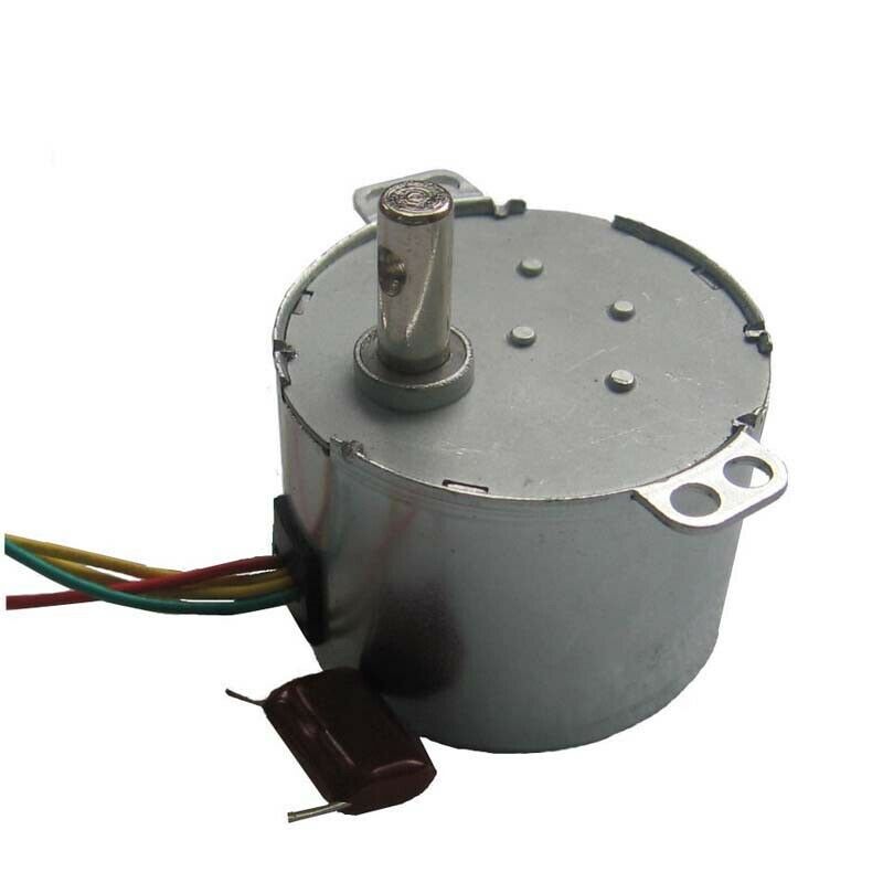 1 stk 50 ktyzpermanent magnet  ac220v 50hz 6w hastighet reduserende synkron girmotor med høyt dreiemoment positiv og negativ inversjon