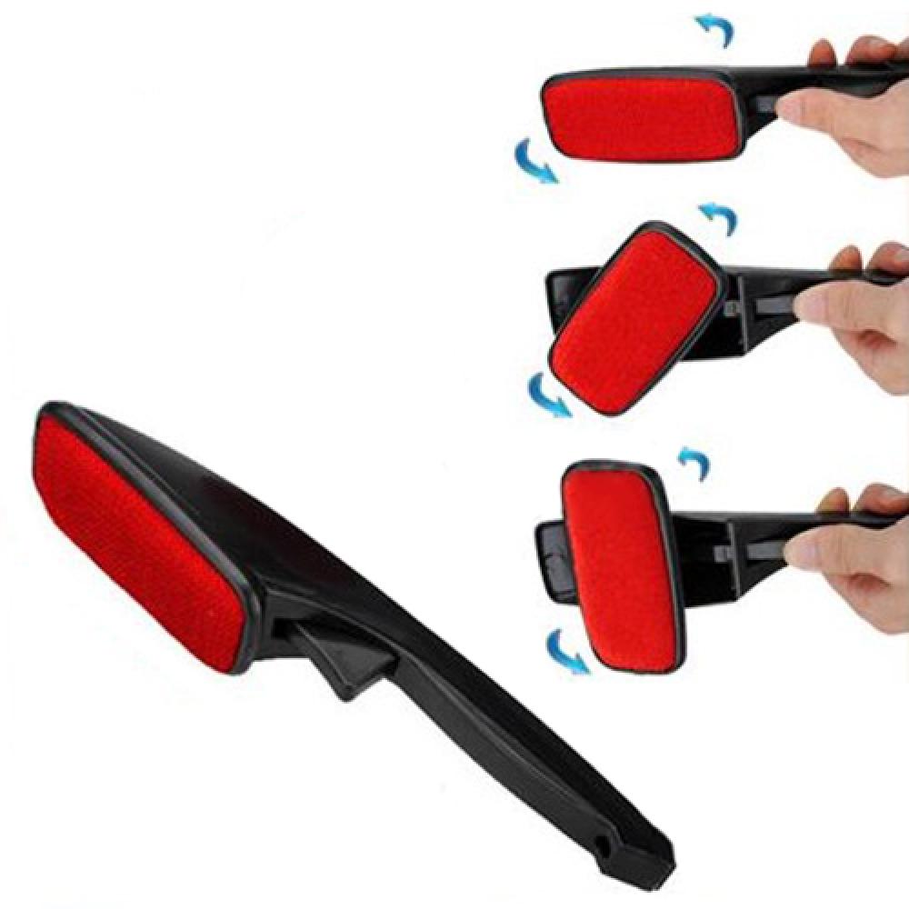 Magics Lint Dust Brush Pet Hair Remover Clothing Cloth Dry Cleaning with Swivel Clothes brush sticky hair tool accessories