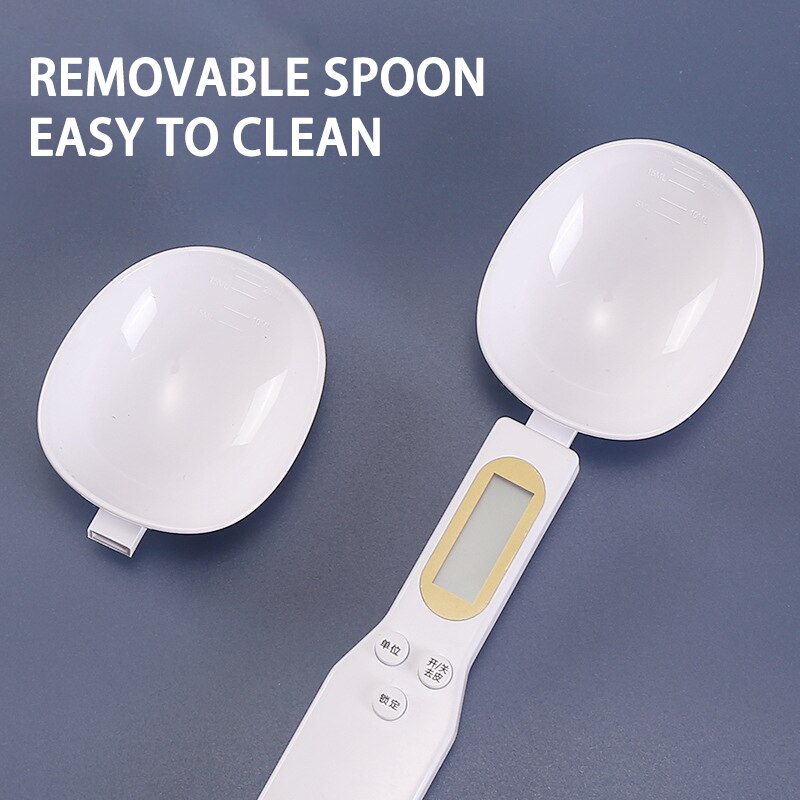 LCD Digital Measuring Spoon Electronic Cooking Food Weight Kitchen Scale 500g 0.1g Coffee Tea Sugar Spoon Scale Kitchen Tool