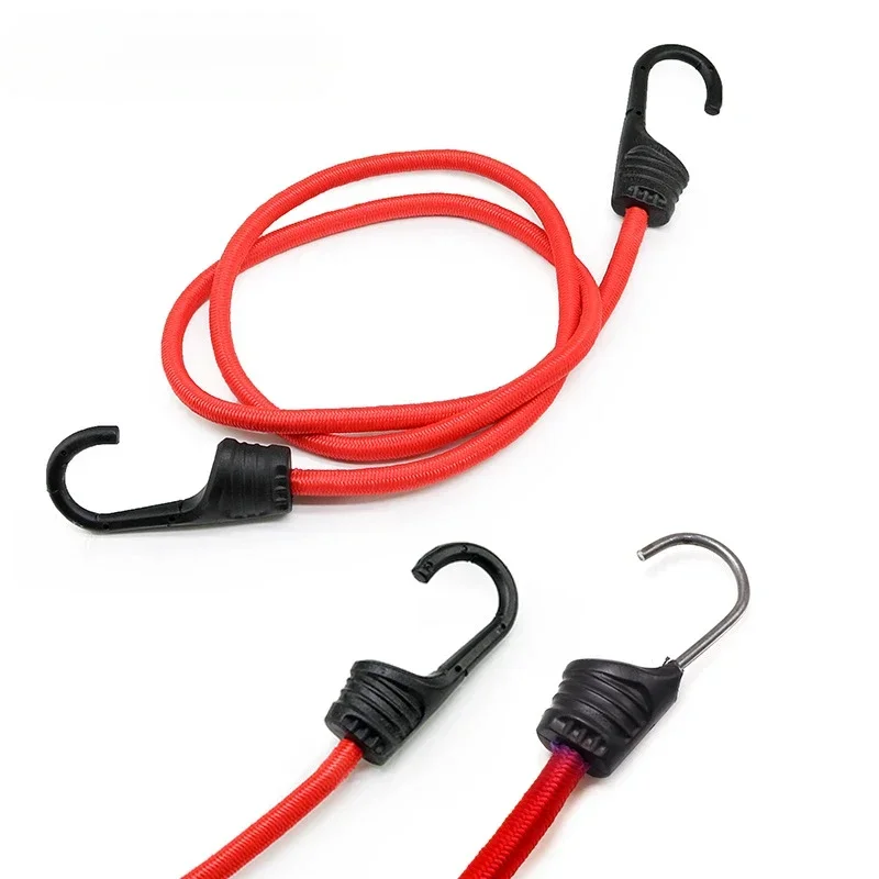 Corda per gancio per bici per bagagliaio Corda elastica per bagagli Cinghia di fissaggio per carico per moto Reggiatura di rinforzo elastica