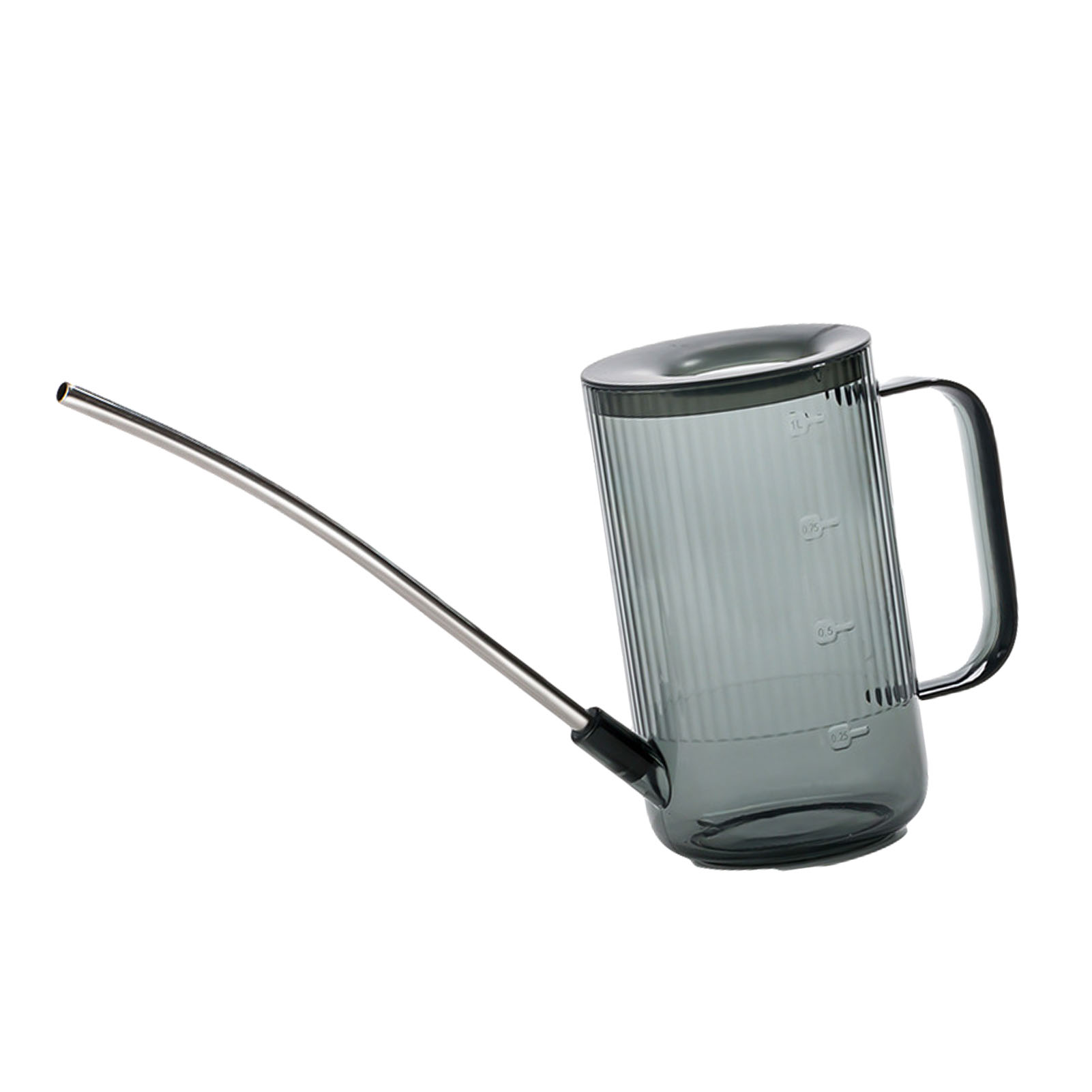1L Long Mouth Watering Can Pouring Pot Watering Can Watering Flower Plants Shower Removable Watering Device Garden Tool: 02