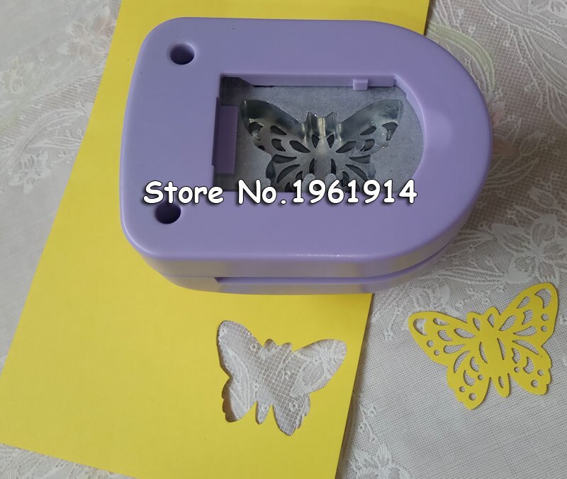 Troqueladora de mariposa grande, perforadoras para colección de recortes, perforador de Papel, herramientas DIY, Perforadora Papel, cortador de Papel, escuela