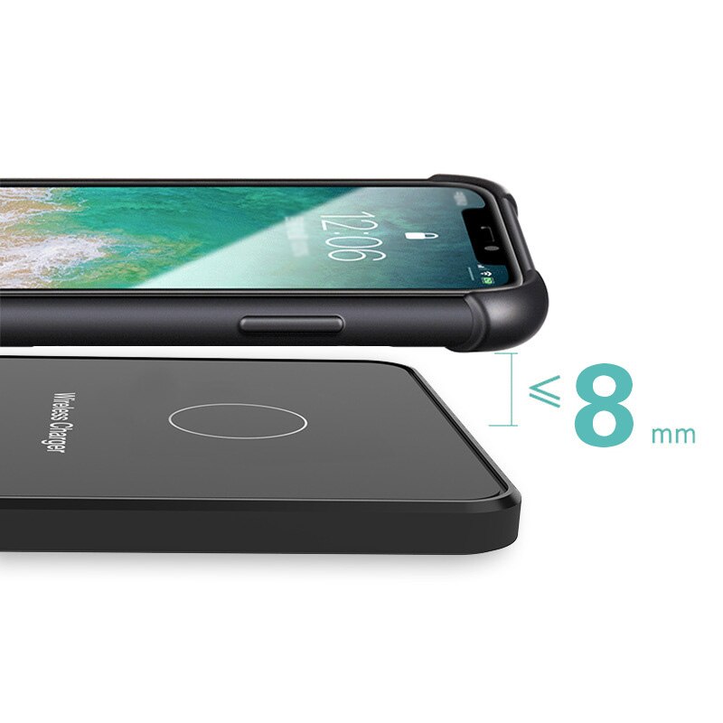 Fast Wireless Charger qi Wireless Charging Pad For iPhone 12 11 Pro Fast-Charging For Samsung Etc Wireless Charging For