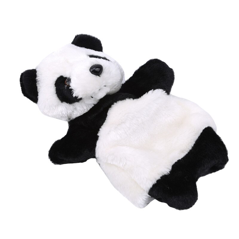 Animal Panda Hand Puppet Baby Kindergarten Cute soft Hand Puppets funny toys Kids Plush Doll Educational Toy