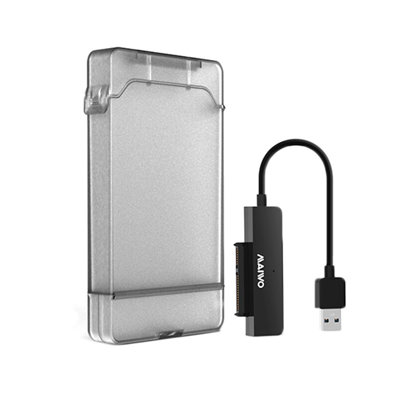 Maiwo  k104 usb 3.0 til sata 3.0 harddisk kabinett støtte 2.5 tommers ssd gratis verktøy