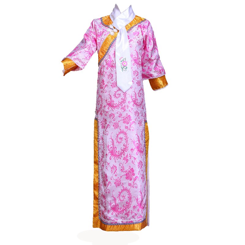 Chinese Ancient Traditional Infanta Dramaturgic Costume Qing Dynasty Robe Dress costume ball Costume