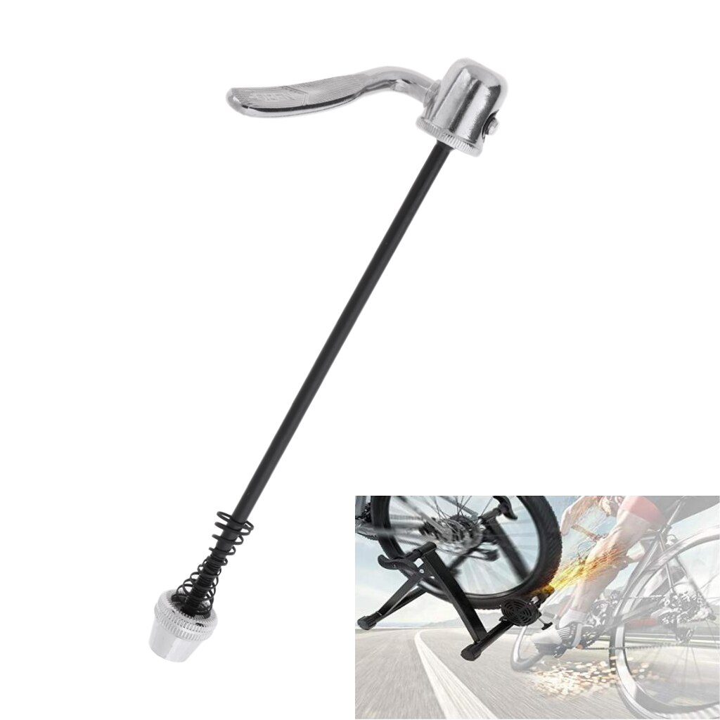2Pcs Steel Indoor Bike Skewers Rear Wheel Quick Release Universal Clip