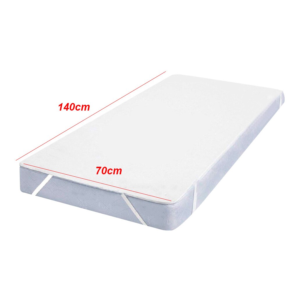 Bed Cover Stevige Waterdichte Matrasbeschermer Met Elastische Band Wasbaar Ademend Bed Matrashoes Voor Slaapkamer: 70x140cm
