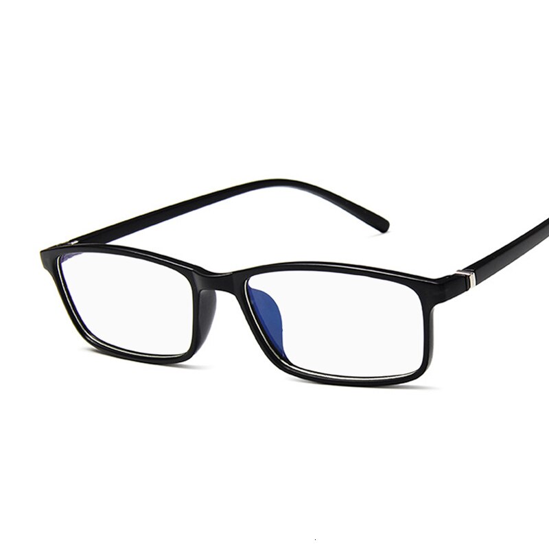 Mænd brillestel gennemsigtigt brillestel kvinder vintage firkantet klart glas briller optisk brillestel