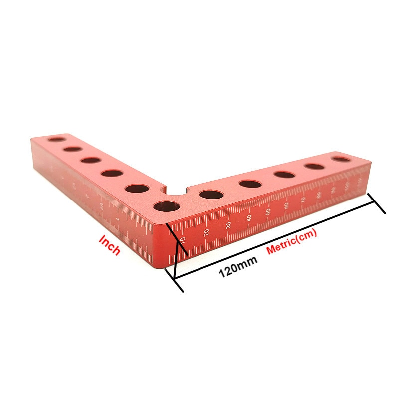 2Pc 90 Degrees Auxiliary Fixture Splicing Board Positioning Panel Fixed Clip Carpenter's Square Ruler L-Shaped Woodworking Tool