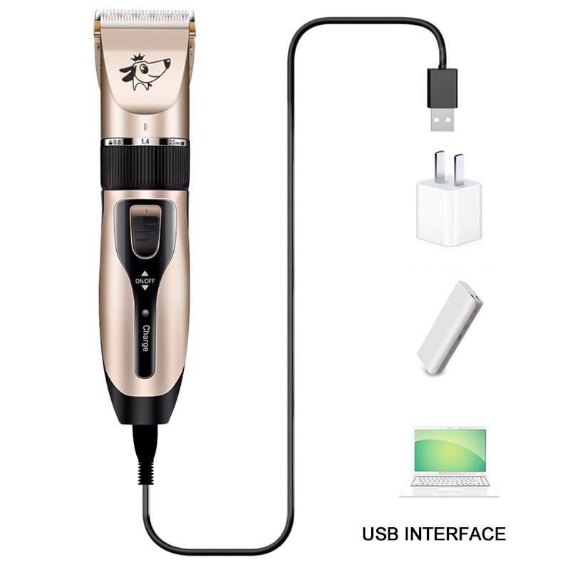 Grooming Kit Rechargeable Pet Grooming Set Dog Cat Hair Trimmer Nail Clippers Kit Accessories Pets Hair Shaver Set Groomer Tool
