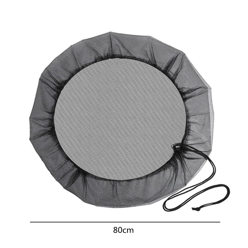 Holdbart net til regnvandstønder, pe-vandopsamlingsspande, tank til regndråbeopsamling, myggebeskyttelse: Marine blå