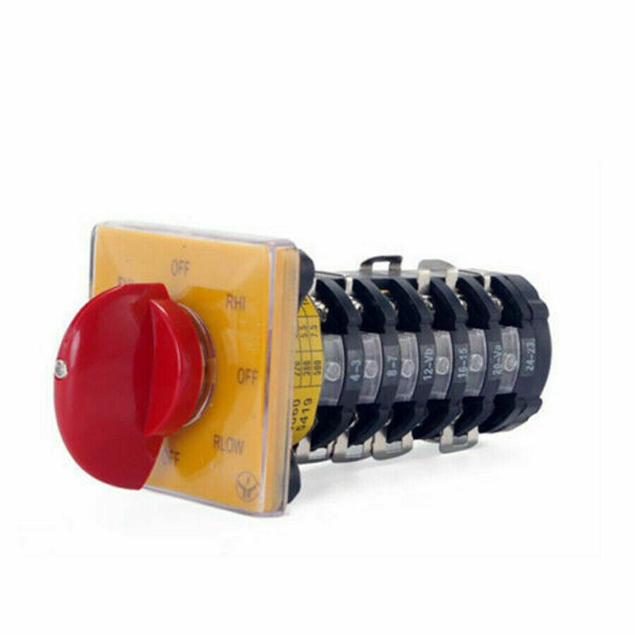 Milling Machine Import Reverse Speed 25A Switch + Case CNC Mill Tool Lathe Machine Grinding Machine Power Switch