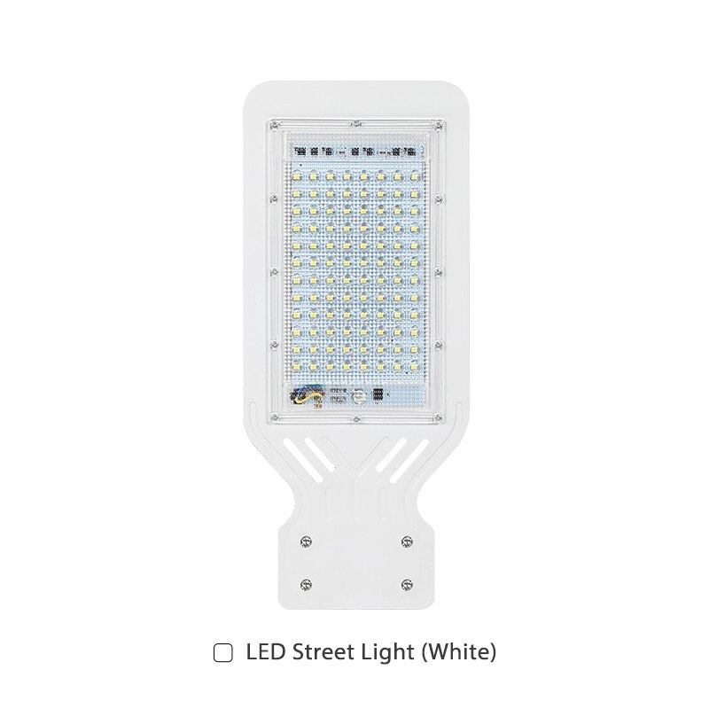 Waterproof IP65 LED Street Light 100W LED Floodlight 220V Spotlight Wall Light Outdoor Garden Road Street Pathway Spotlight: White body / Warm wtite