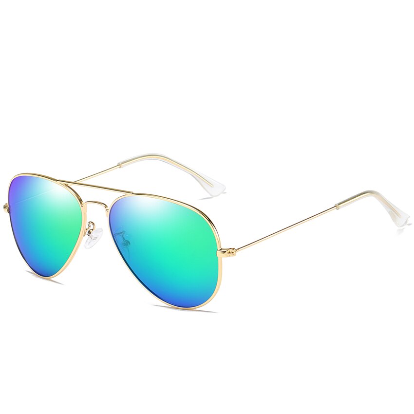 Pro acme klassisk pilot polariserede solbriller til mænd kvinder ultra-lys ramme kørsel solbriller  uv400 beskyttelse  pc1167: C8 grønt spejl