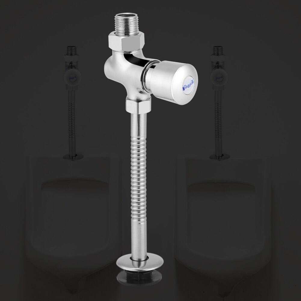 0.8 mpa dårlig toalett urinal skylletoalett urinal skylleventil knapp type manuell forsinkelse automatisk avstengning tilbehør