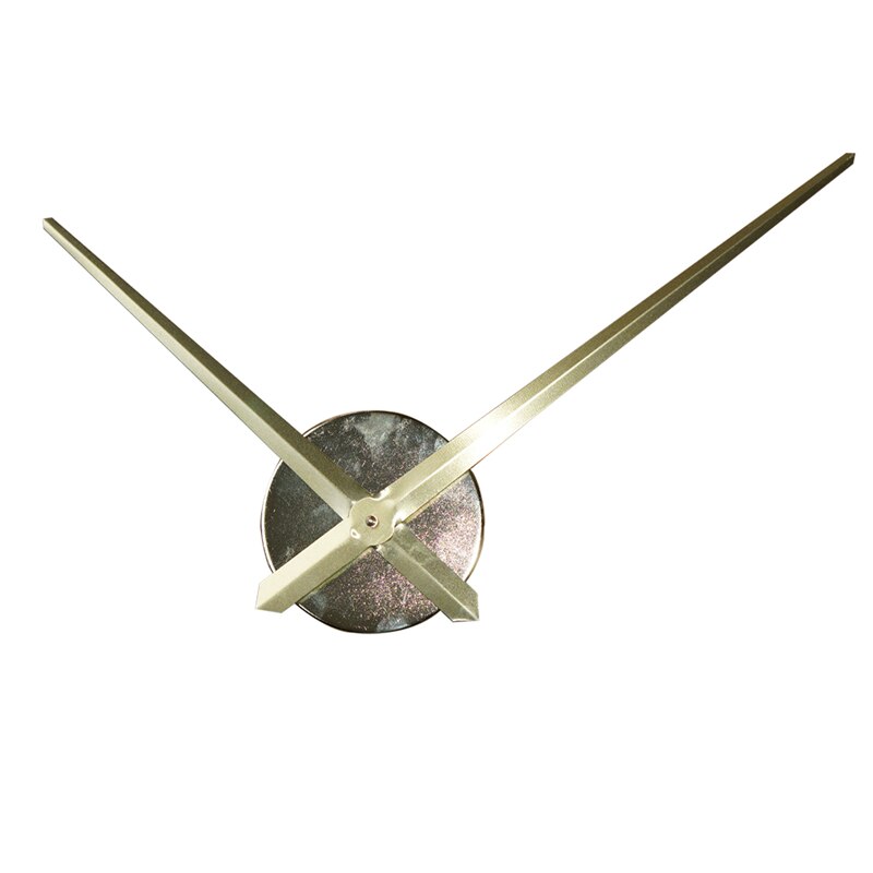 47 Inch Clock Movement Wall Clock Large Pointer, Watch Movement Extra Large Wall Clock Accessories: Golden pointer
