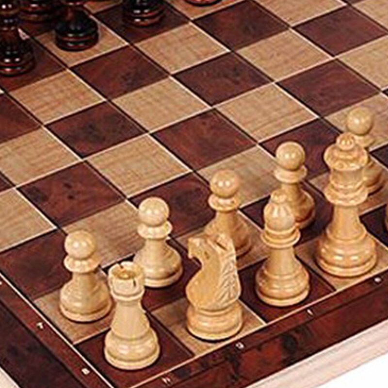 -3 in 1 træskakssæt træbræt rejsespil skak backgammon kladder underholdning: Default Title