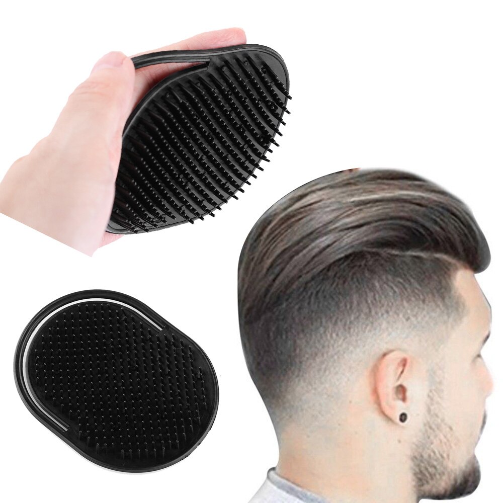 Pocket Travel Hair Comb Brush Men Beard Mustache Palm Scalp Massage Portable Hairbrush Hair Care Styling