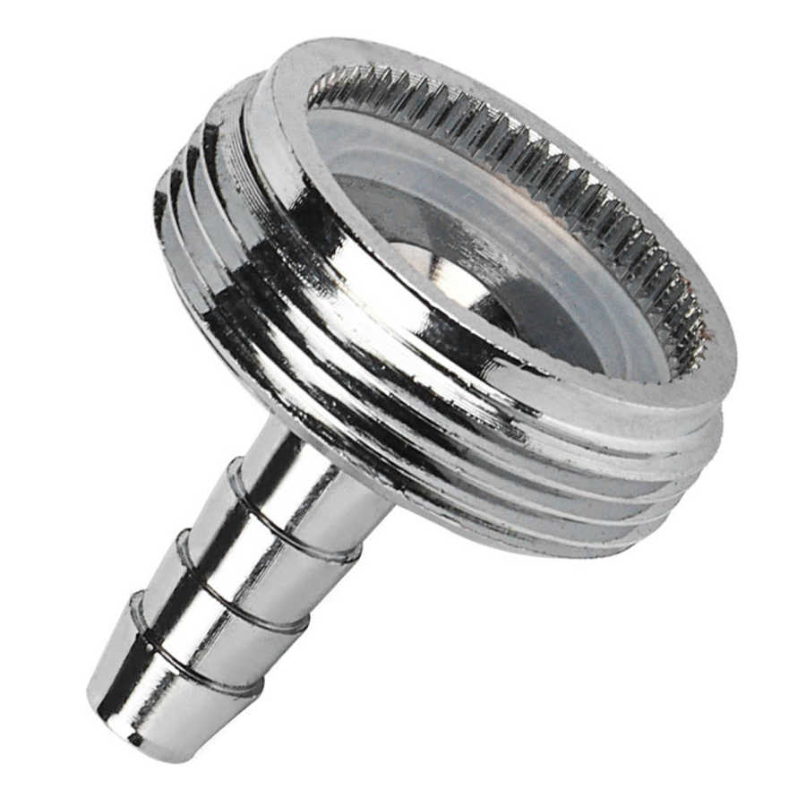 Rostfritt stål öl kran rengöringsadapter tillbehör adapter tillbehör 1/4 öl kran rengöring adapter med packning