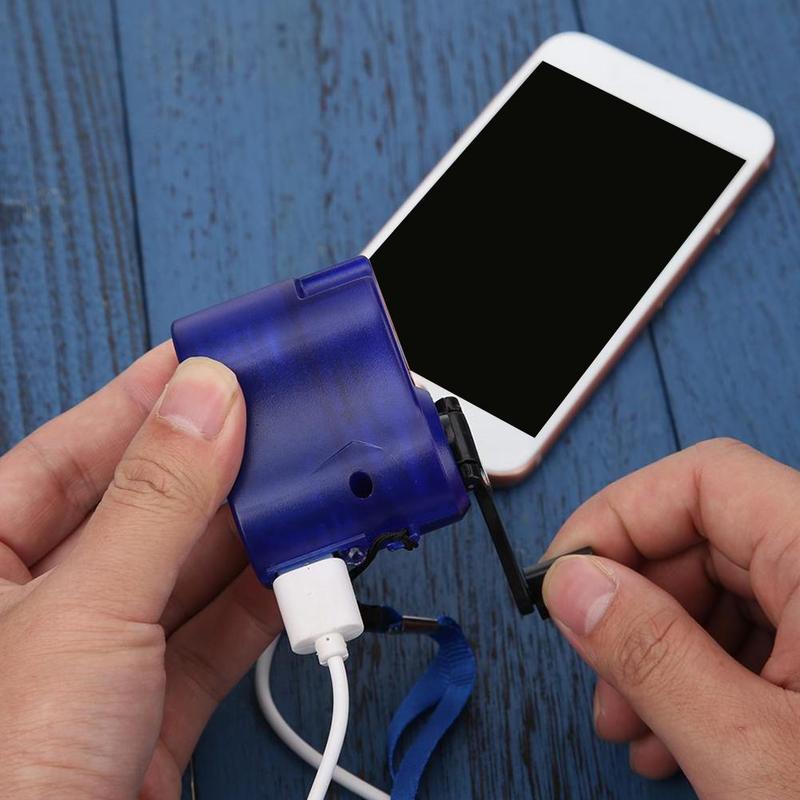Cool Outdoor Emergency Mobile Phone Charger USB Charging Crank Power charger Hand Hand Dynamo Portable N3N1