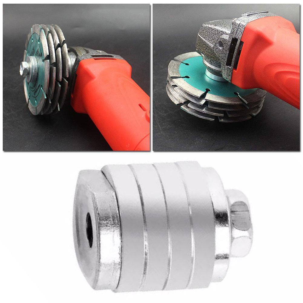 Angle Grinder Lock Nuts Inner And Outer Flange Nut Kit Variable Router M10 M14 Conversion Head for BOSCH 100 / 125mm