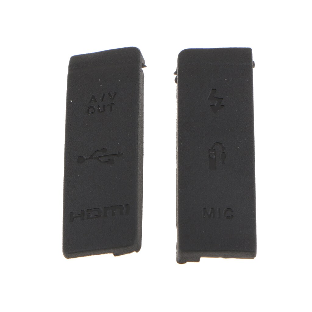 For Canon EOS 5D2 5D Mark II USB MIC Flash Interface Cover Rubber Replacement