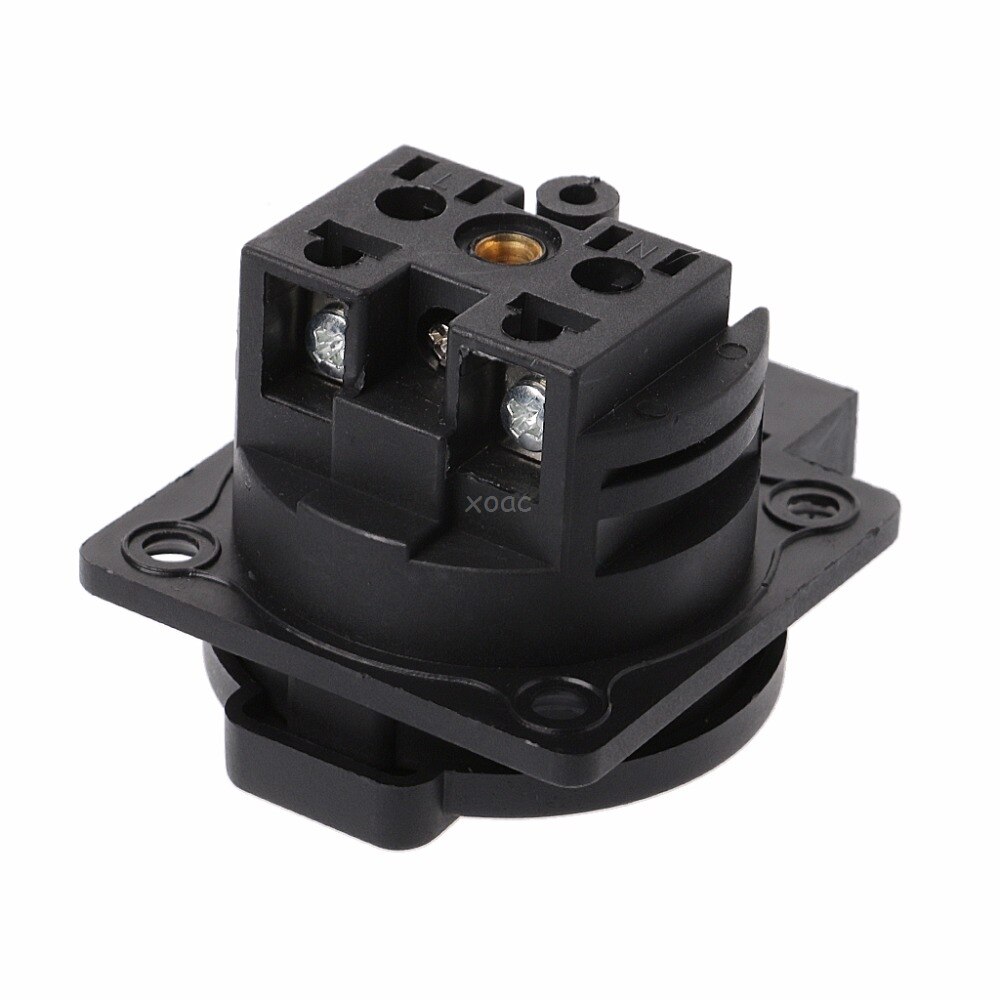 AC 250V 16A German Standard Power Outlet Single Plug Waterproof Wall Socket M30