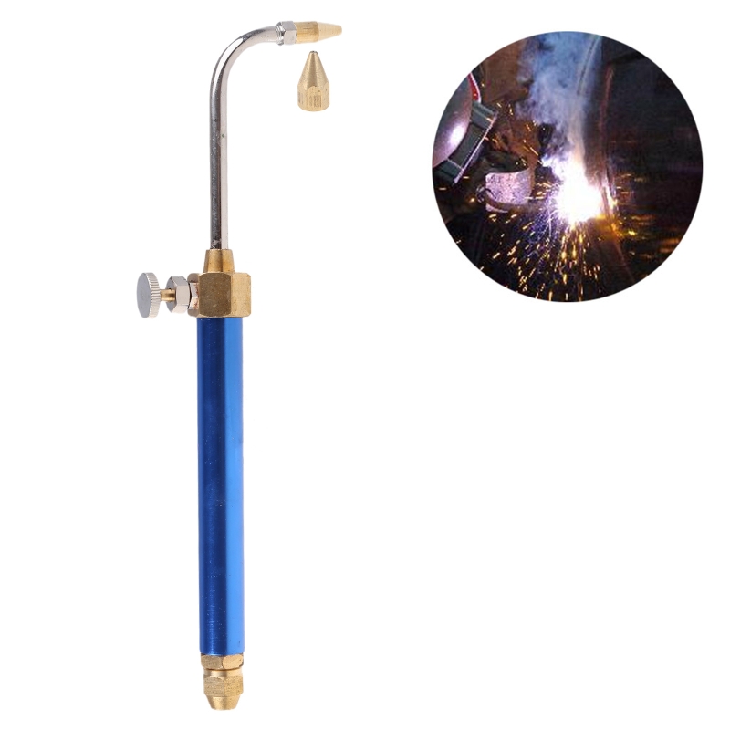 Metal Mini Gas Little Torch Welding Soldering Kit Torch Micro Jewelry Gas Welding Torch Replaced Flexibly Double Head