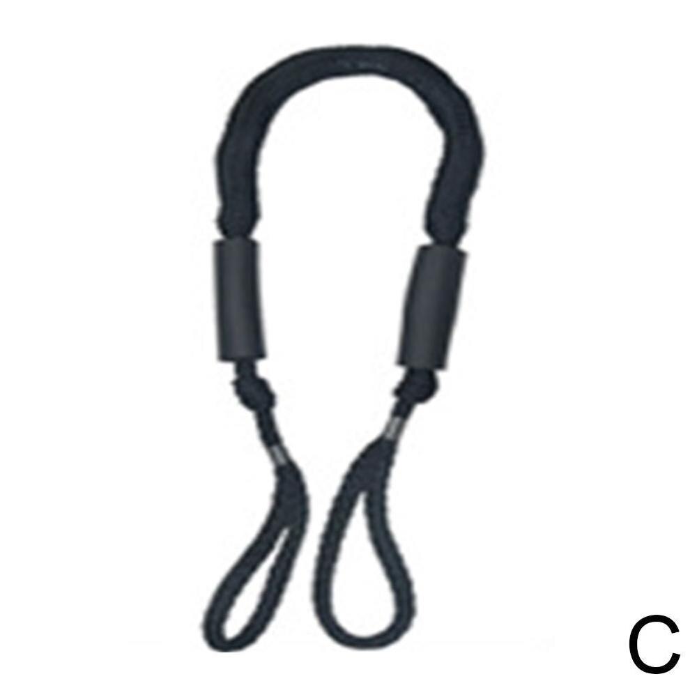 Muelle elástico de 1,2 m de longitud extensible, cuerda de amarre de línea PP, línea de muelle para barco, 1 Uds.: C