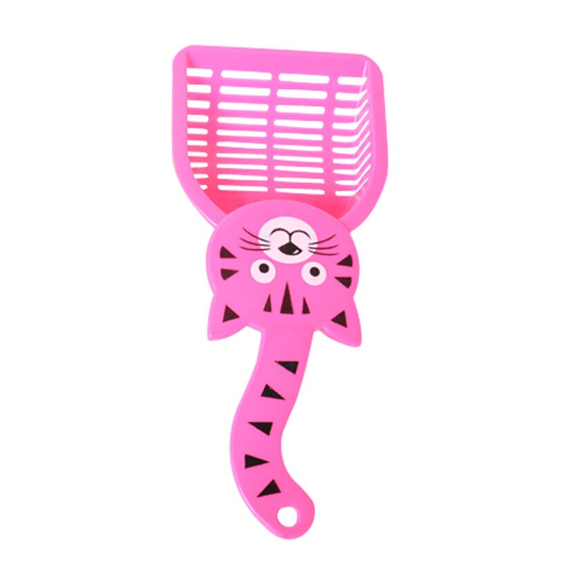 Nuttig Kattenbakvulling Schop Huisdier Schoonmaken Tool Scoop Ziften Kat Zand Schoonmaakmiddelen Hond Voedsel Scoops Voor Cat Toilet Training 50MY02: E  28x12.5cm