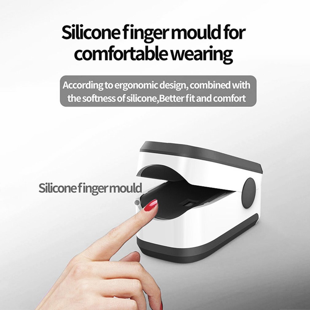 Finger Oximeter Oxygen Saturation Blood Oxygen Mon... – Grandado
