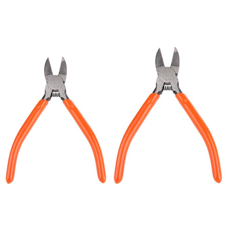 5"/6" Mini Steel Side Cutters Electronic Cable Cutting Pliers
