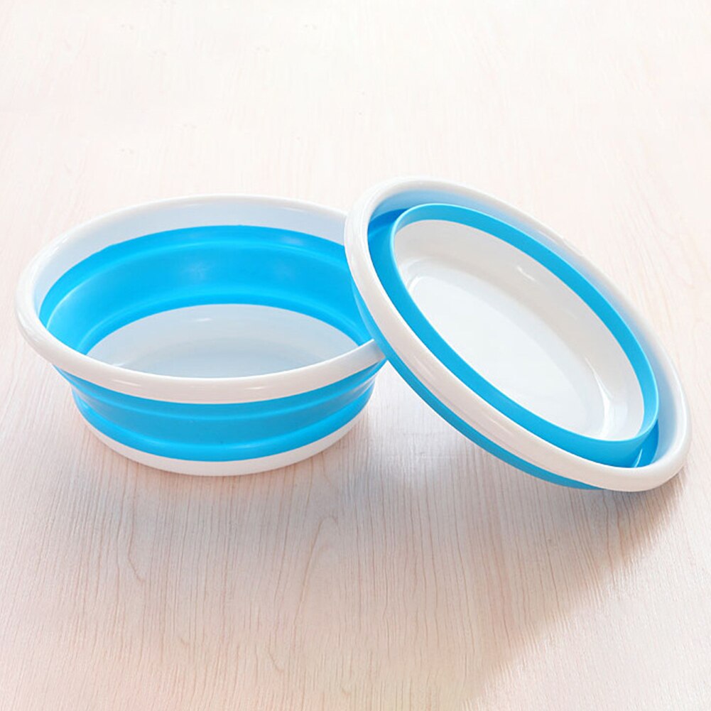 Mini Folding Water Container Bucket Sink Wash Basin Tourism Outdoor Folding Bucket Outdoor Camping Hiking Tools