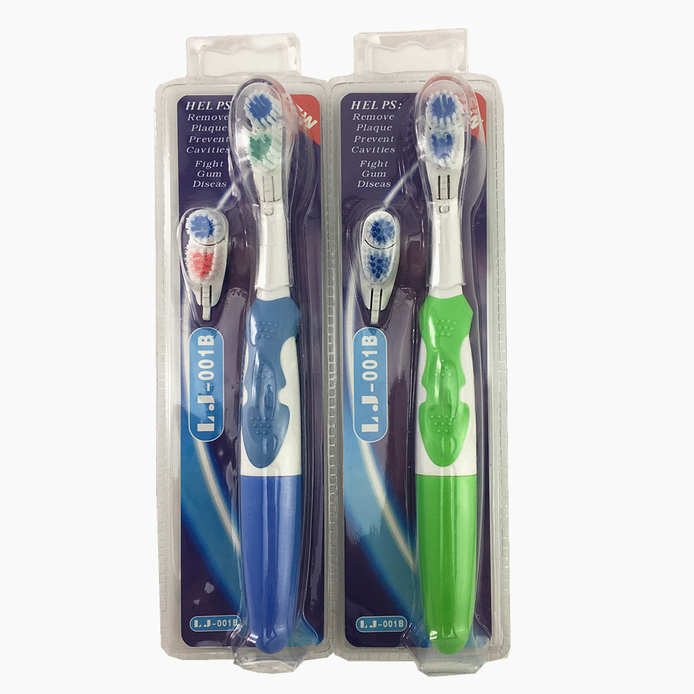 Elektrisk tandbørste med 2 stk tandbørstehoveder  + 4734 elektrisk tandbørstehoved