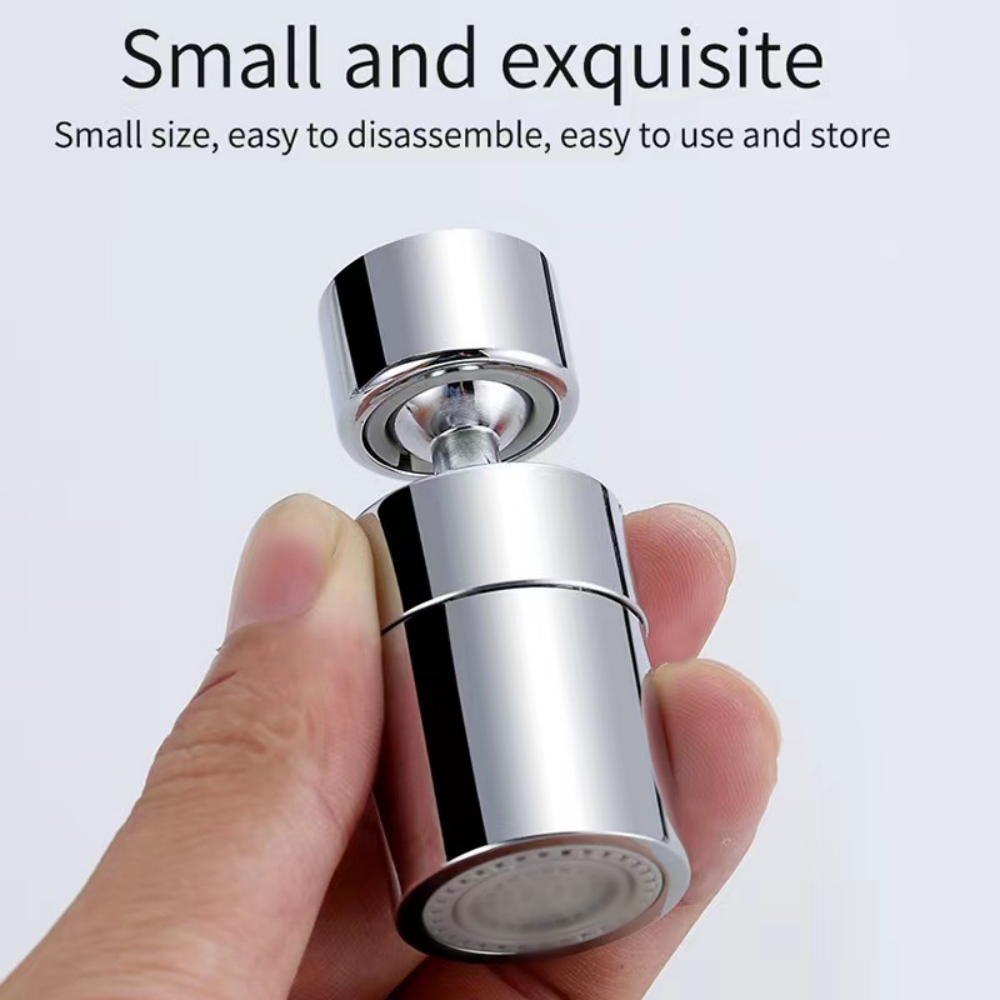 360 ° rotatable kitchen faucet spray head filter sink splashproof adapter 2 mode adjustable kitchen sink faucet aerator